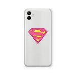 Multitronic Samsung Galaxy A04 ile Uyumlu Super Girl Tasarım Baskılı Şeffaf Kılıf