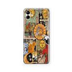 Multitronic Samsung Galaxy A04 ile Uyumlu The Moon Tasarım Baskılı Şeffaf Kılıf