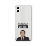 Multitronic Samsung Galaxy A04 ile Uyumlu The Office Michael Scott Tasarım Baskılı Şeffaf Kılıf