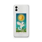 Multitronic Samsung Galaxy A04 ile Uyumlu The Sun Tasarım Baskılı Şeffaf Kılıf, laroa040299