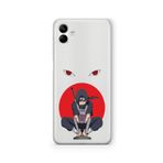 Multitronic Samsung Galaxy A04 ile Uyumlu Uchiha Itachi Tasarım Baskılı Şeffaf Kılıf, laroa04088