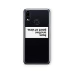 Multitronic Samsung Galaxy A10s ile Uyumlu Another Point of View Tasarım Baskılı Şeffaf Kılıf