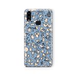 Multitronic Samsung Galaxy A10s ile Uyumlu Artsy Cat Tasarım Baskılı Şeffaf Kılıf