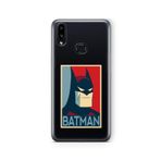 Multitronic Samsung Galaxy A10s ile Uyumlu Batman Tasarım Baskılı Şeffaf Kılıf, laroa10s0190