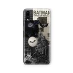 Multitronic Samsung Galaxy A10s ile Uyumlu Batman Tasarım Baskılı Şeffaf Kılıf, laroa10s482