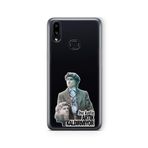 Multitronic Samsung Galaxy A10s ile Uyumlu Bu Kafa Artık Kaldırmıyor Tasarım Baskılı Şeffaf Kılıf