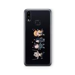 Multitronic Samsung Galaxy A10s ile Uyumlu Demon Slayer 3 Tasarım Baskılı Şeffaf Kılıf