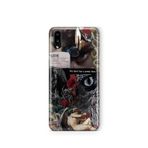 Multitronic Samsung Galaxy A10s ile Uyumlu Devil Face Desenli Şeffaf Telefon Kılıfı