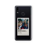 Multitronic Samsung Galaxy A10s ile Uyumlu Fast and Furious Palaroid Poster Tasarım Baskılı Şeffaf Kılıf