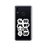 Multitronic Samsung Galaxy A10s ile Uyumlu GG WP Tasarım Baskılı Şeffaf Kılıf