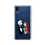 Multitronic Samsung Galaxy A10s ile Uyumlu Hayalet Gelin Tasarım Baskılı Şeffaf Kılıf
