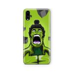 Multitronic Samsung Galaxy A10s ile Uyumlu Hulk Tasarım Baskılı Şeffaf Kılıf