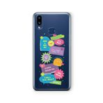 Multitronic Samsung Galaxy A10s ile Uyumlu Its Okay Tasarım Baskılı Şeffaf Kılıf