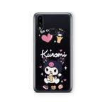 Multitronic Samsung Galaxy A10s ile Uyumlu Kuromi Tasarım Baskılı Şeffaf Kılıf