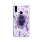Multitronic Samsung Galaxy A10s ile Uyumlu Lavender Haze Tasarım Baskılı Şeffaf Kılıf