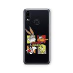 Multitronic Samsung Galaxy A10s ile Uyumlu Looney Tunes Tasarım Baskılı Şeffaf Kılıf