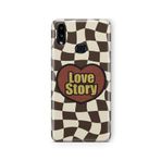 Multitronic Samsung Galaxy A10s ile Uyumlu Love Story Tasarım Baskılı Şeffaf Kılıf