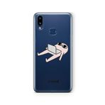 Multitronic Samsung Galaxy A10s ile Uyumlu Mood Tasarım Baskılı Şeffaf Kılıf