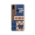 Multitronic Samsung Galaxy A10s ile Uyumlu Nice to Meet You Tasarım Baskılı Şeffaf Kılıf