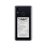 Multitronic Samsung Galaxy A10s ile Uyumlu Pop Smoke Albüm Fişi Tasarım Baskılı Şeffaf Kılıf
