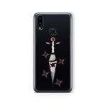 Multitronic Samsung Galaxy A10s ile Uyumlu Sasuke Sharingan Tasarım Baskılı Şeffaf Kılıf