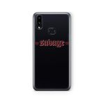 Multitronic Samsung Galaxy A10s ile Uyumlu Savage Tasarım Baskılı Şeffaf Kılıf