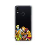 Multitronic Samsung Galaxy A10s ile Uyumlu Scooby Doo Tasarım Baskılı Şeffaf Kılıf