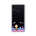 Multitronic Samsung Galaxy A10s ile Uyumlu Snoopy Tasarım Baskılı Şeffaf Kılıf