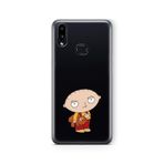 Multitronic Samsung Galaxy A10s ile Uyumlu Stewie Griffin Tasarım Baskılı Şeffaf Kılıf