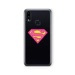 Multitronic Samsung Galaxy A10s ile Uyumlu Super Girl Tasarım Baskılı Şeffaf Kılıf