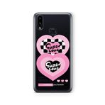 Multitronic Samsung Galaxy A10s ile Uyumlu Super Love Tasarım Baskılı Şeffaf Kılıf