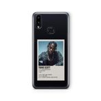 Multitronic Samsung Galaxy A10s ile Uyumlu Travis Scott Paralorid Poster Tasarım Baskılı Şeffaf Kılıf