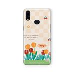 Multitronic Samsung Galaxy A10s ile Uyumlu Tulips Tasarım Baskılı Şeffaf Kılıf