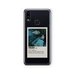 Multitronic Samsung Galaxy A10s ile Uyumlu Twilight Poster Tasarım Baskılı Şeffaf Kılıf