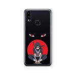 Multitronic Samsung Galaxy A10s ile Uyumlu Uchiha Itachi Tasarım Baskılı Şeffaf Kılıf, laroa10s088