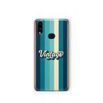 Multitronic Samsung Galaxy A10s ile Uyumlu Vintage Desenli Şeffaf Telefon Kılıfı