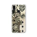 Multitronic Samsung Galaxy A10s ile Uyumlu Vintage Dreams Tasarım Baskılı Şeffaf Kılıf