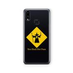 Multitronic Samsung Galaxy A10s ile Uyumlu Yüzüklerin Efendisi Gandalf Tasarım Baskılı Şeffaf Kılıf
