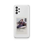 Multitronic Samsung Galaxy A13 ile Uyumlu American Psycho Paralorid Poster Tasarım Baskılı Şeffaf Kılıf