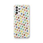 Multitronic Samsung Galaxy A13 ile Uyumlu Mario Tasarım Baskılı Şeffaf Kılıf, laroa13097