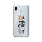 Multitronic Samsung Galaxy A20 / A30 ile Uyumlu Demon Slayer 3 Tasarım Baskılı Şeffaf Kılıf