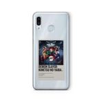 Multitronic Samsung Galaxy A20 / A30 ile Uyumlu Demon Slayer Paralorid Poster Tasarım Baskılı Şeffaf Kılıf