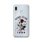 Multitronic Samsung Galaxy A20 / A30 ile Uyumlu Rebel Club Tasarım Baskılı Şeffaf Kılıf