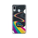 Multitronic Samsung Galaxy A20 / A30 ile Uyumlu Space Rider Tasarım Baskılı Şeffaf Kılıf
