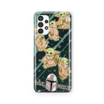 Multitronic Samsung Galaxy A33 ile Uyumlu Baby Yoda Tasarım Baskılı Şeffaf Kılıf