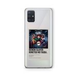 Multitronic Samsung Galaxy A51 ile Uyumlu Demon Slayer Paralorid Poster Tasarım Baskılı Şeffaf Kılıf
