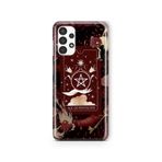 Multitronic Samsung Galaxy A52 ile Uyumlu Tarot Kart Desenli Şeffaf Telefon Kılıfı