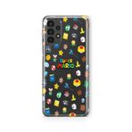 Multitronic Samsung Galaxy A52 Uyumlu Super Mario Tasarım Baskılı Şeffaf Kılıf