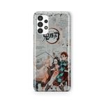 Multitronic Samsung Galaxy A53 ile Uyumlu Demon Slayer 2 Tasarım Baskılı Şeffaf Kılıf