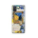 Multitronic Samsung Galaxy A71 ile Uyumlu Van Gogh Kafe Terası Desenli Şeffaf Telefon Kılıfı